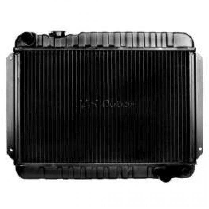 Chevelle Radiator, Big Block, 2-Row, For Cars With Automatic Transmission & Without Air Conditioning, U.S. Radiator, 1966-1967