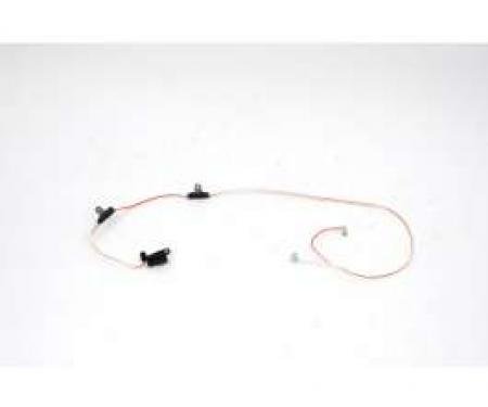 Chevelle Center Console Wiring Harness, For Cars With Manual Transmission, 1968-1972
