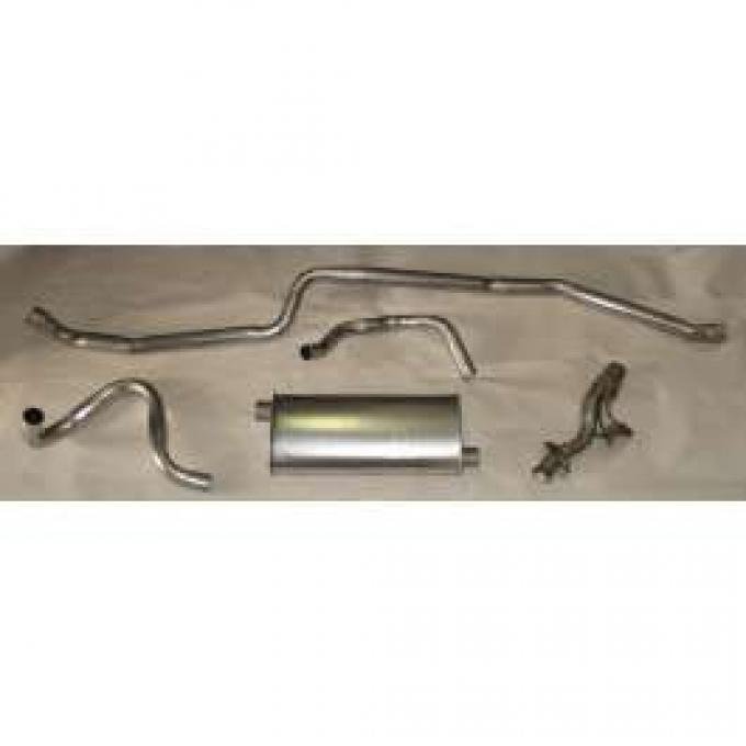 Chevelle Exhaust, Aluminized, 6 Cylinder, 1964-1974