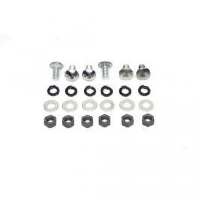 Chevelle Bumper Mounting Bolt Kit, Rear, 1966