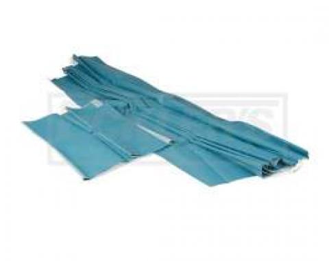 PUI 1968-1972 Chevrolet Chevelle Headliner, 4 Door Sedan 68AH4D106B | Bright Blue - Perforated