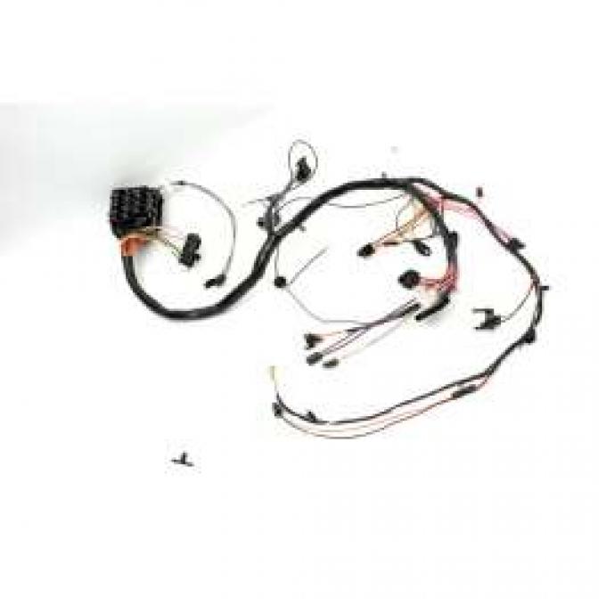 Chevelle Dash Wiring Harness, Main, For Cars With Factory Gauges, 1971