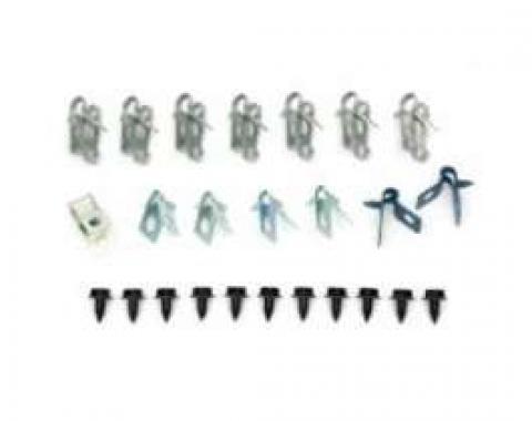 Chevelle Brake Line Clip Set, 1973-1977