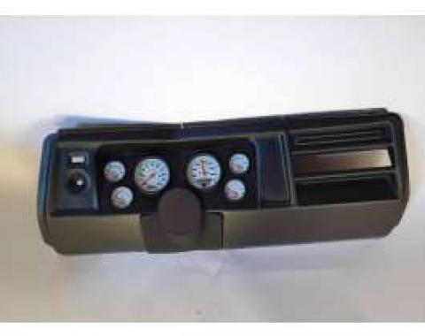 Chevelle Instrument Cluster Panel, Black Finish, With Phantom Gauges, 1969