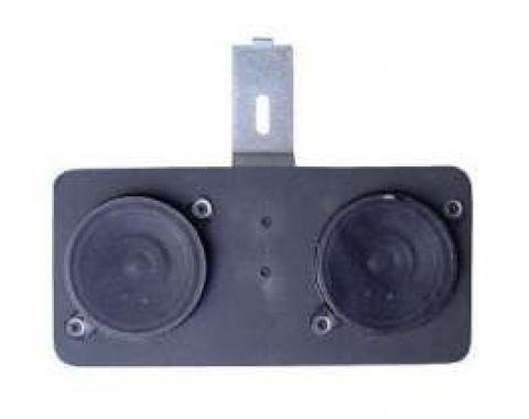 Chevelle Speakers, Dual Front, 50 Watt, For Cars With Air Conditioning, 1966-1967