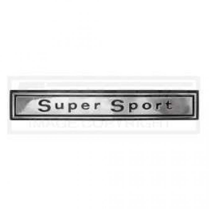 Chevelle Dash Emblem, Super Sport, 1966