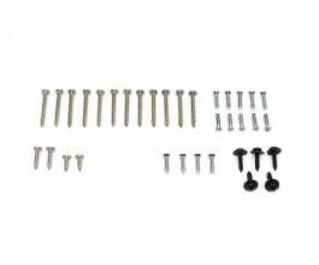 Chevelle Exterior Mounting Screw Assortment, 1971-1972