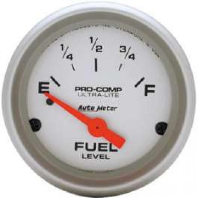 Chevelle Gas Gauge, 030 Ohm, UltraLite Series, AutoMeter,19641972