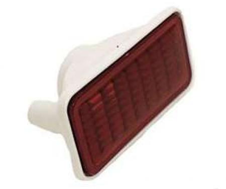 Chevelle Side Marker Light Lens Assembly, Rear, Red, Wagon,1968