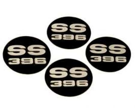 Chevelle Center Cap Inserts, Super Sport (SS) 396, 1969-1970