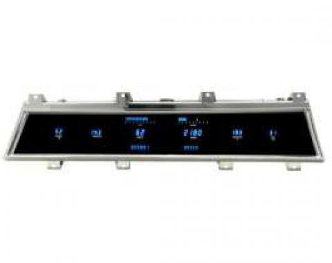 Chevelle Digital Dash Conversion, Blue, 1966-1967