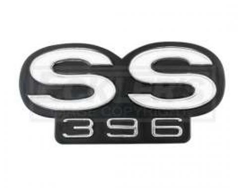 Chevelle Rear Panel Emblem, SS396, 1967