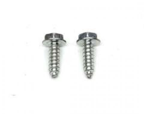 Chevelle License Plate Light Mounting Screws, 1970-1972