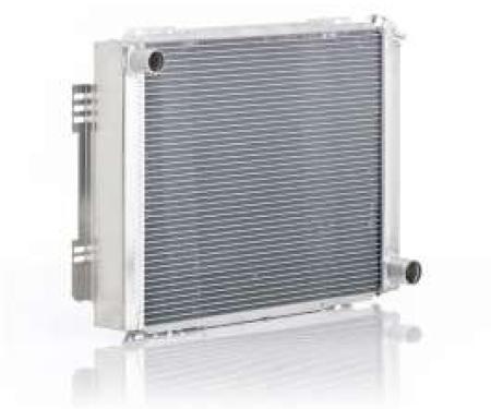 Chevelle Radiator, Small Block, For Cars With Manual Transmission, Eliminator, Be Cool, 1964-1965