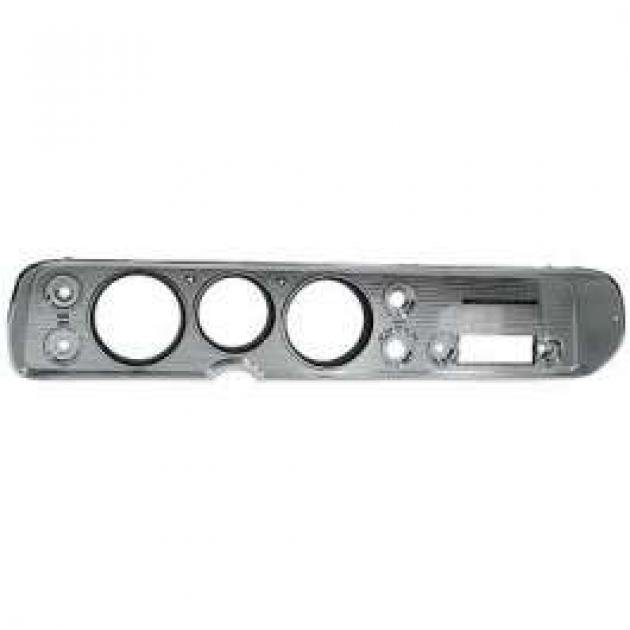Chevelle Instrument Cluster Bezel, For Cars Without Air Conditioning