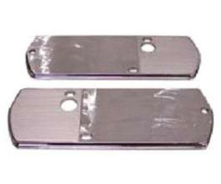 Chevelle Arm Base Plates, Chrome, 1968