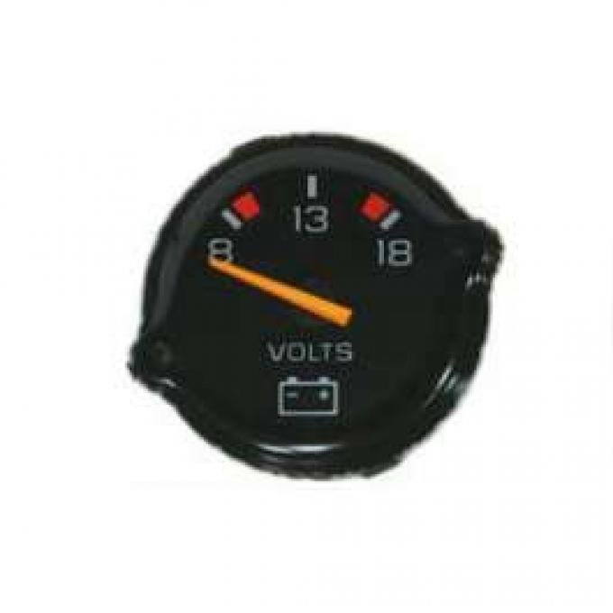 Malibu Volt Gauge, For Factory Gauge Cars, 1978-1983