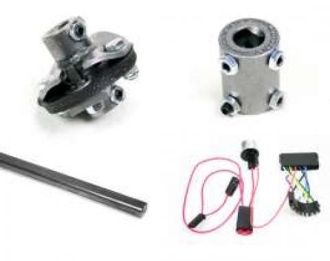 ididit Steering Column Installation Kit - 66 Chevelle Front Steer C/S/R/W - 3/4-36 3006005003