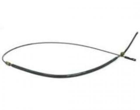 Malibu Parking Brake Cable, Rear, Left, OE Steel, 1978-1983