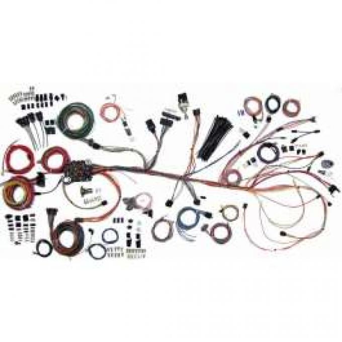 Chevelle Complete Car Wiring Harness Kit, Classic Update, American Autowire, 1964-1967