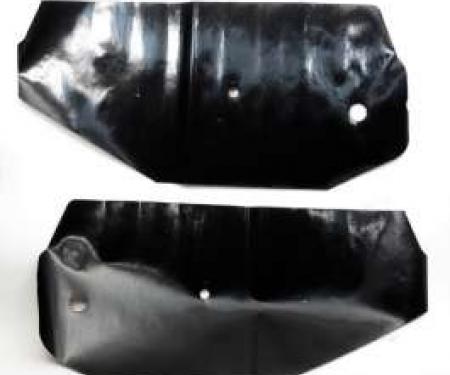 Chevelle Door Panel Water Shields, Front, 2-Door Coupe, 1968-1972