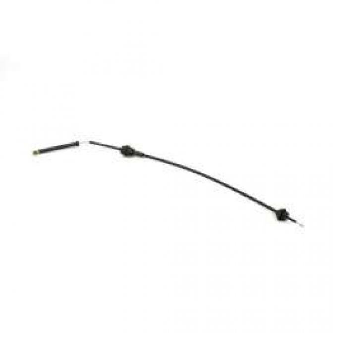 Chevelle Throttle Cable, Big Block, 4-Barrel Carburetor, For All Except 1970-72 High Performance 396 & 454ci, 1968-1972