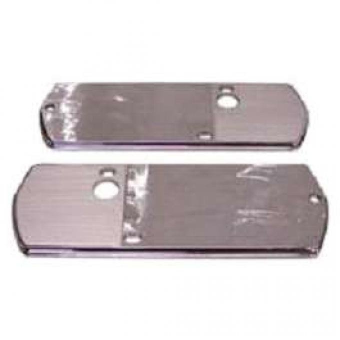 Chevelle Arm Base Plates, Chrome, 1968