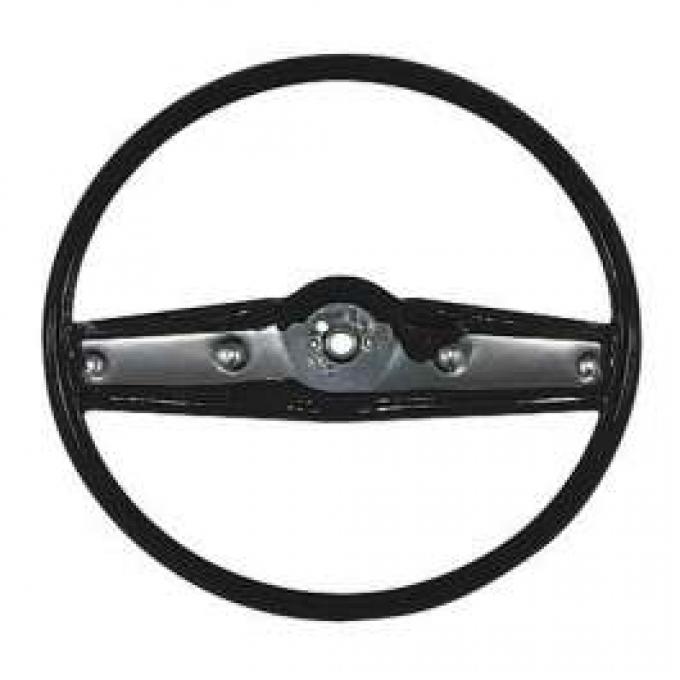 Chevelle Steering Wheel, Standard, Black, 1969-1970