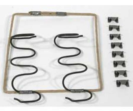 Chevelle Bench Seat Side Support Springs, Front, 1964-1972