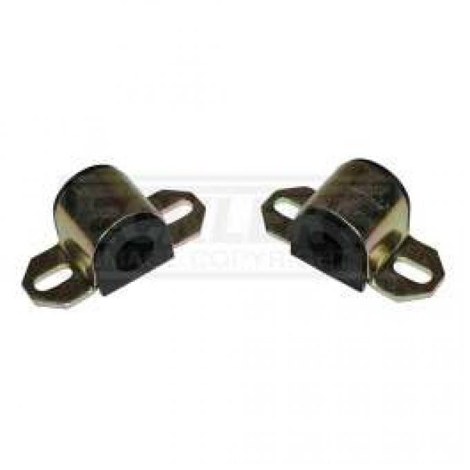 Chevelle Sway Bar Bushings, Frame, 7/8 Polyurethane, With Brackets, Prothane, 1964-1972