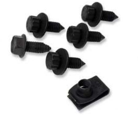 Chevelle Radiator Mounting Fasteners, 396ci, 1965