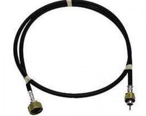 Malibu Speedometer Cable, With Gear Adaptor And Cruise Control, Lower Cable, 56-1/8 Inches, 1982-1983