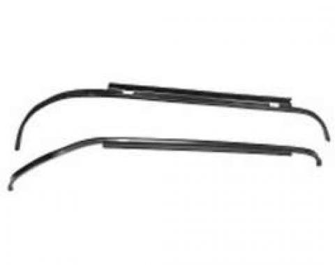 Chevelle Trunk Weatherstrip Channels, Good Quality, 1968-1972