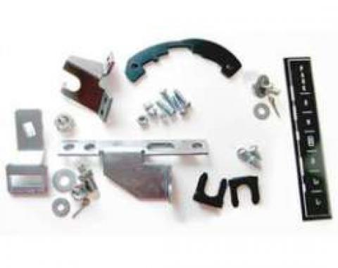 Chevelle Shifter Conversion Kit, Powerglide To 700R4, 200-4R Or 4L60 Transmission, 1966-1967