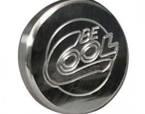 Chevelle Radiator Cap, Billet, Round, Polished Finish, Be Cool