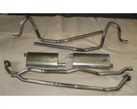 Chevelle Exhaust, 396c.i. High Performance, Dual, Stainless Steel, 1964-1972