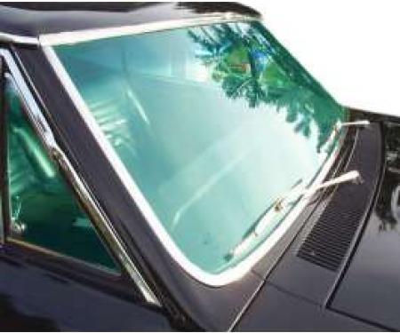 Chevelle Windshield, 2-Door Coupe & Convertible, Tint, 1966-1967