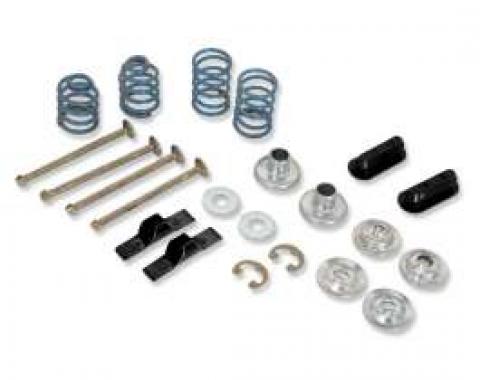 Chevelle Drum Brake Shoe Mounting Hardware Kit, Front, 1967-1972