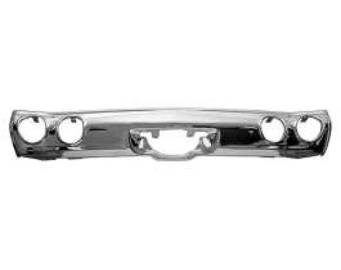 Chevelle Rear Bumper, Except Wagon, USA Chrome Plated, 1971-1972