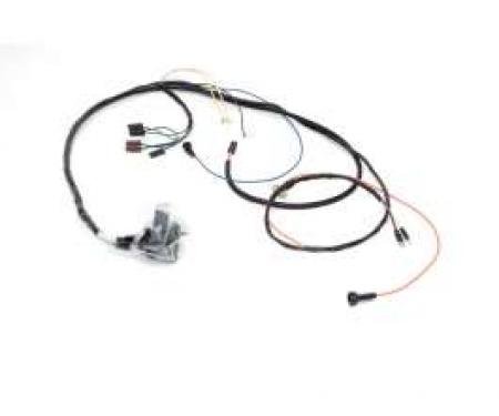 Chevelle Engine Wiring Harness, Big Block, For Cars With Factory Gauges & Idle Stop Solenoid, 1969