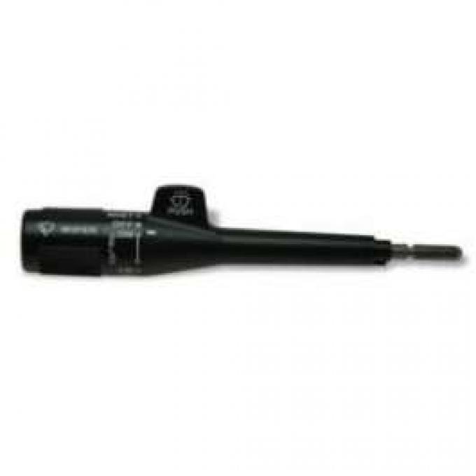 Malibu Turn Signal Lever, With Pulse Wiper And Dimmer, Black Body, 1982-1983