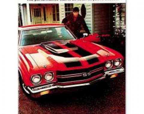 Chevelle Literature, Color Sales Brochure, 1970