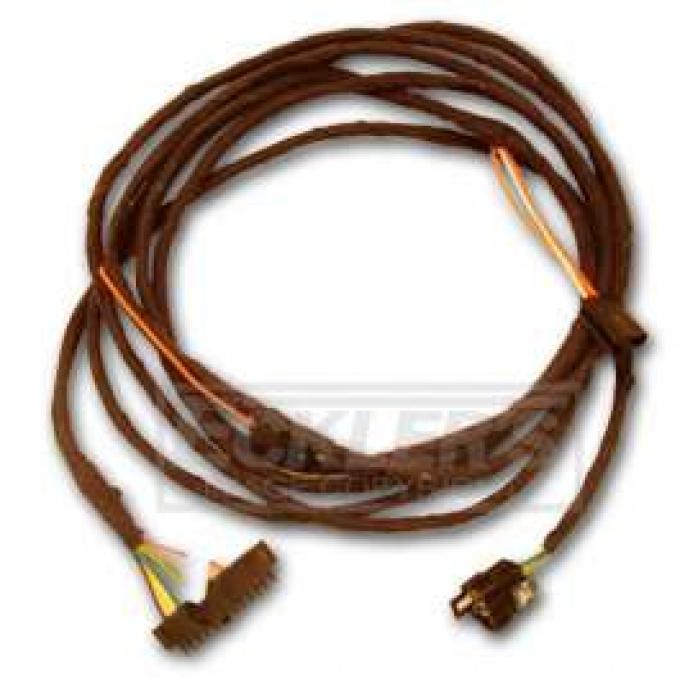 Chevelle Rear Body Wiring Harness, Intermediate, 2-Door Coupe, Dash To Quarter Panel, 1970-1972