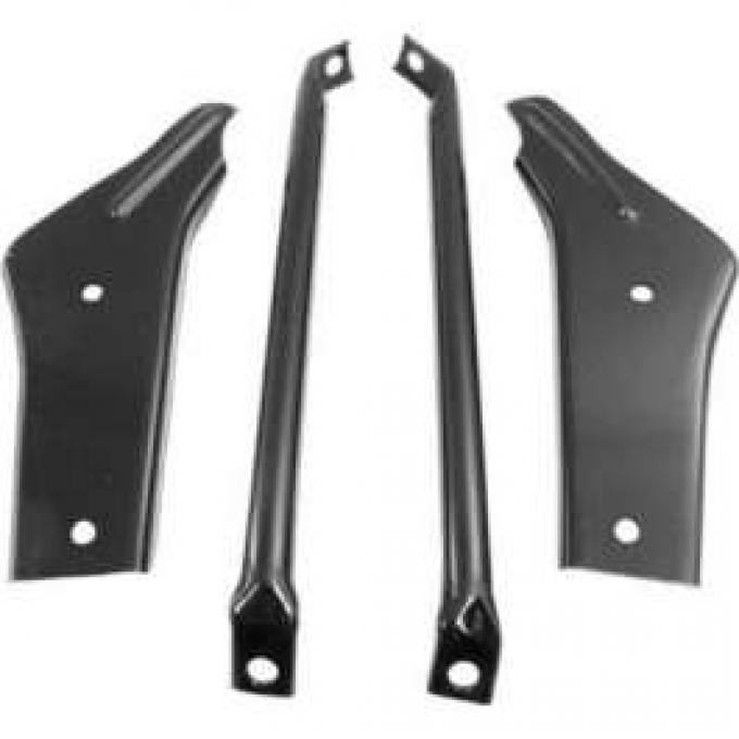 Chevelle Bumper Brackets, Front, 1967