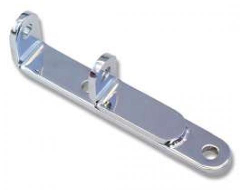 Chevelle Alternator Bracket, Small Block, Lower, Chrome, For Engine With Exhaust Headers & Short Water Pump, 1964-1968