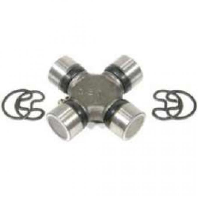 Chevelle & Malibu Drive Shaft Universal Joint, With Outside Lock Up Rings, Front Or Rear, 1973-1983