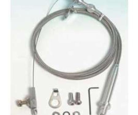 Chevelle Kick down Cable Kit, Automatic Transmission, Turbo Hydra-Matic TH350, Hi-Tech, Lokar, 1964-1972