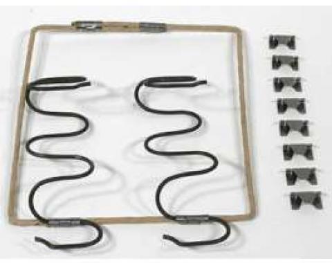 Chevelle Bench Seat Side Support Springs, Front, 1964-1972