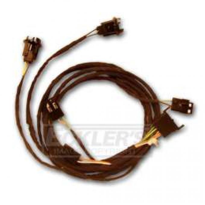 Chevelle Rear Body Wiring Harness, 2-Door Sedan & Coupe, 1967