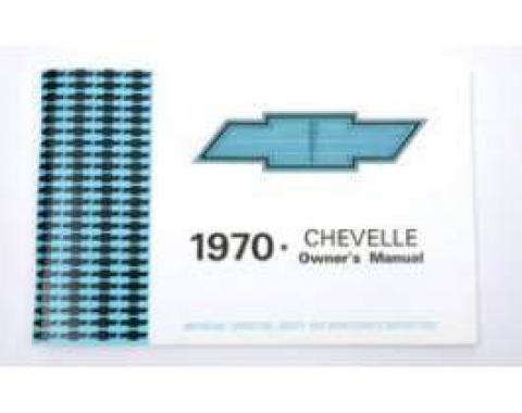 Chevelle Owner's Manual, 1970